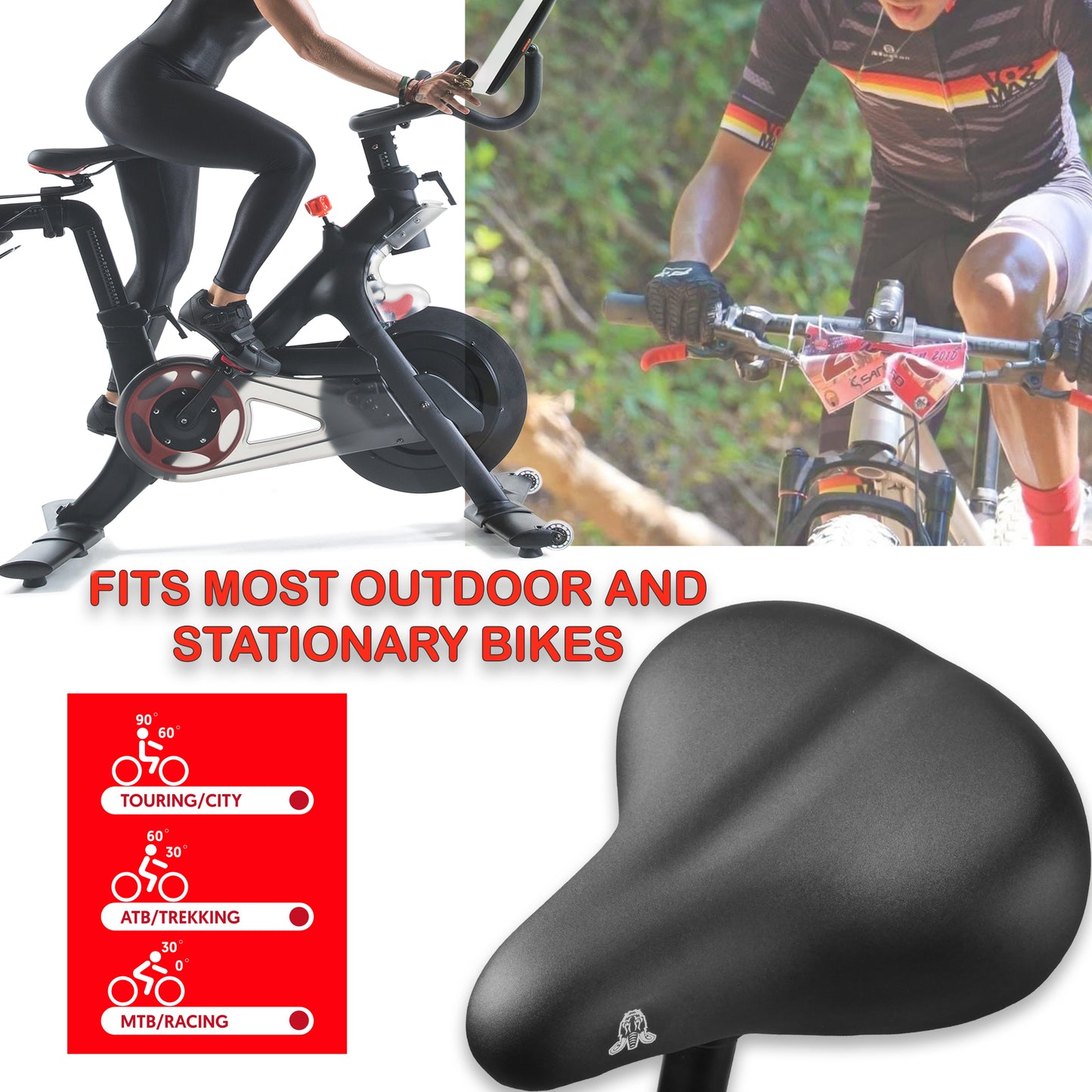 Mammoth Empire Wide Saddle Bike Seat