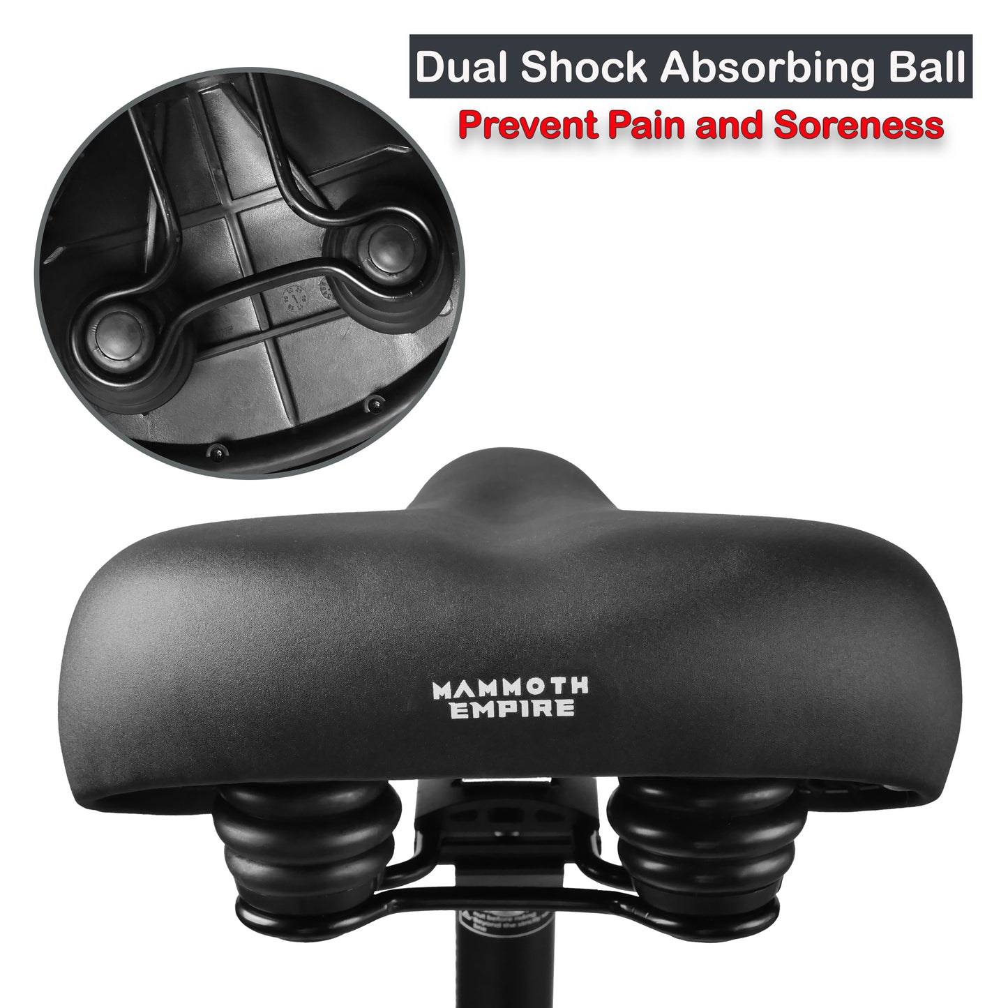 Mammoth Empire Wide Saddle Bike Seat
