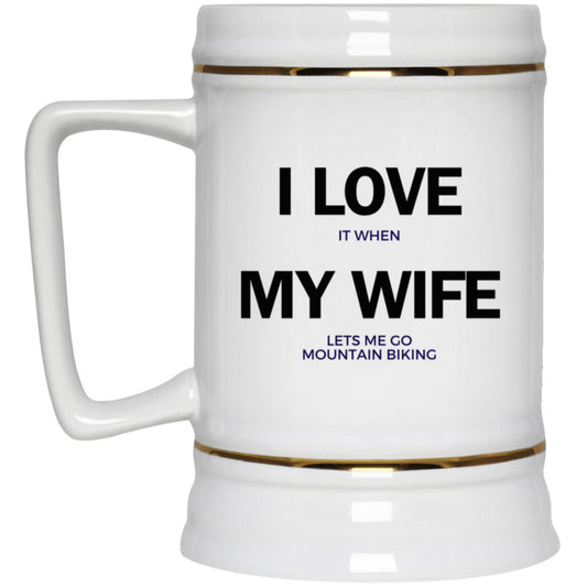 Beer Stein 22oz.