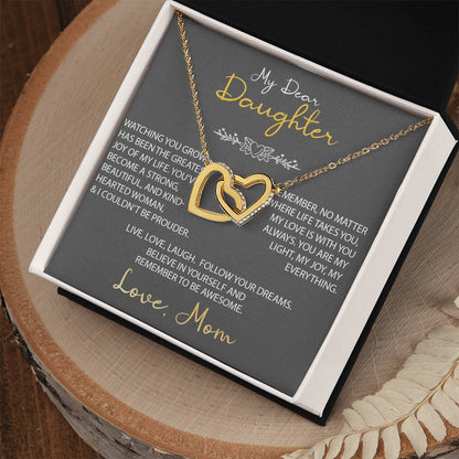 To My Daughter - Love Mom - Beautiful Gift Set - AHDM01