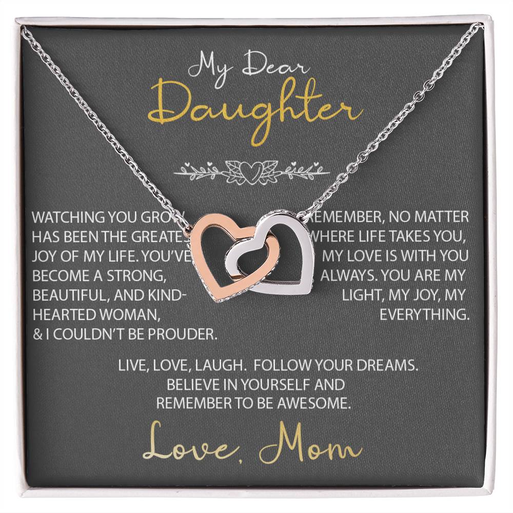 To My Daughter - Love Mom - Beautiful Gift Set - AHDM01