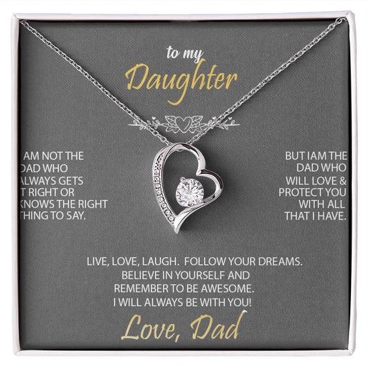 To My Daughter - Love Dad - Beautiful Gift Set - AHDD002