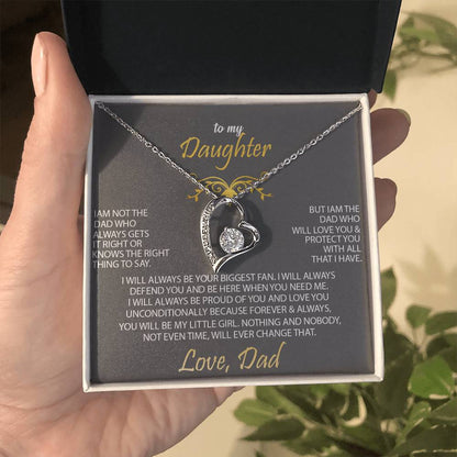 To My Daughter - Love Dad - Beautiful Gift Set - AHDD005